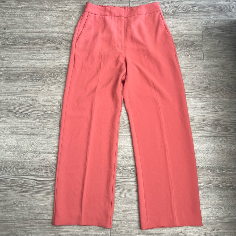 Aritzia Wilfred Coral pink Women's wide leg Pants - Picture 1 of 9